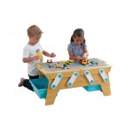 Masuta de construit piese LEGO Building Bricks Play N Store Table Kidkraft